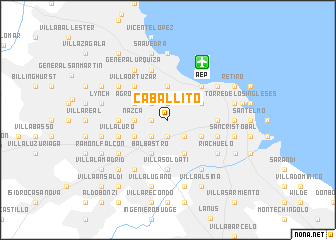 map of Caballito