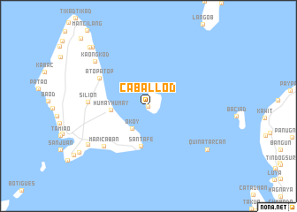 map of Caballod