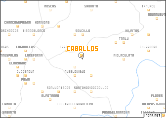 map of Caballos