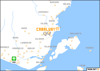 map of Cabaluay