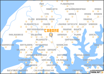 map of Cabame