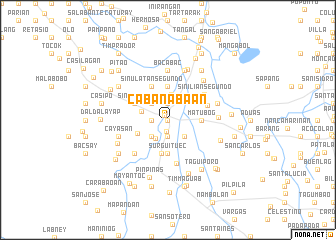 map of Cabanabaan