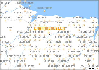 map of Cabana da Vella