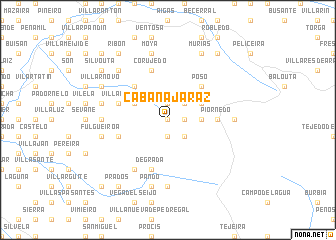 map of Cabanajaraz