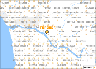 map of Cabanas