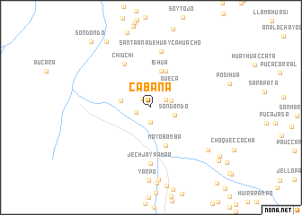 map of Cabana
