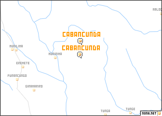 map of Cabancunda