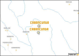 map of Cabancunda