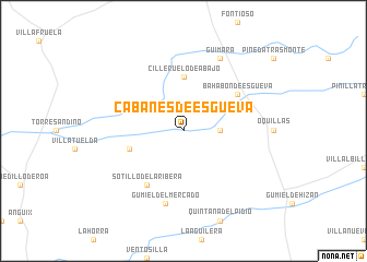 map of Cabañes de Esgueva