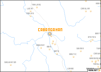 map of Cabangahan