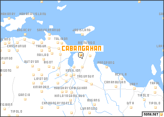map of Cabangahan