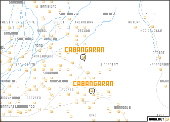 map of Cabangaran