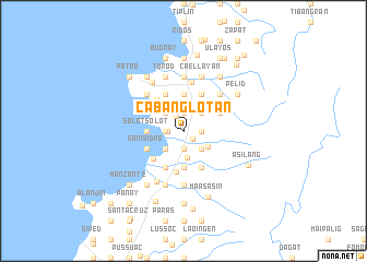 map of Cabanglotan