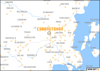 map of Cabangtohan