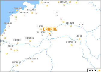 map of Cabang