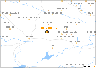 map of Cabannes