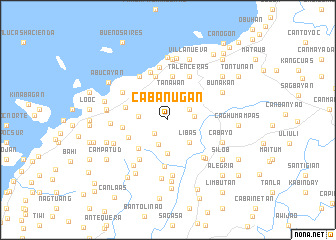 map of Cabanugan