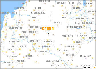 map of Caban