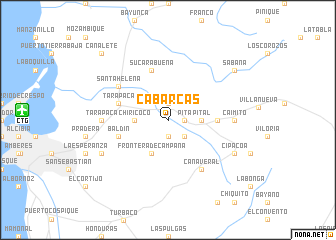 map of Cabarcas