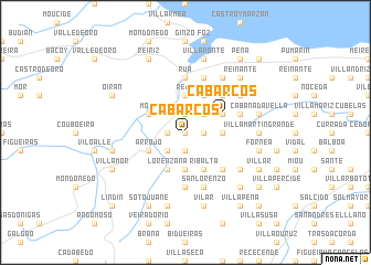 map of Cabarcos