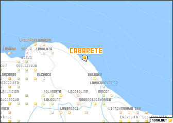 map of Cabarete