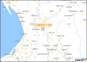 map of Cabaritan