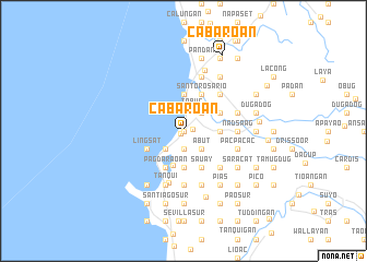 map of Cabaroan