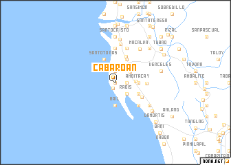 map of Cabaroan