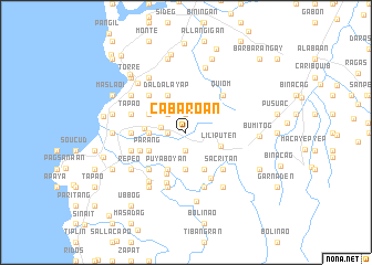 map of Cabaroan