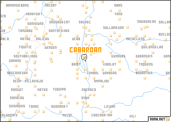 map of Cabaroan