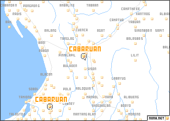 map of Cabaruan