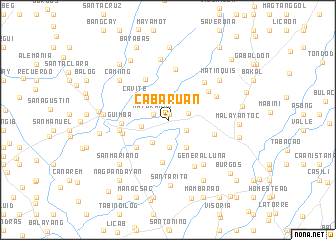 map of Cabaruan