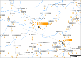 map of Cabaruan