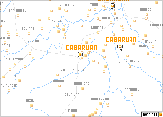 map of Cabaruan