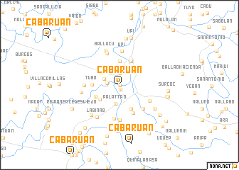 map of Cabaruan