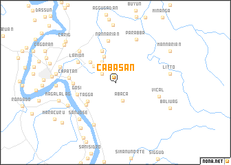 map of Cabasan