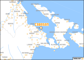 map of Cabasan