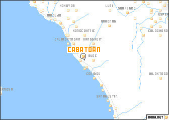 map of Cabatoan