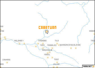 map of Cabatuan