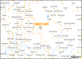 map of Cabatuan