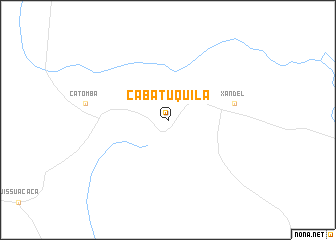 map of Cabatuquila