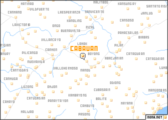 map of Cabauan