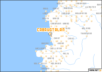 map of Cabaugtalan