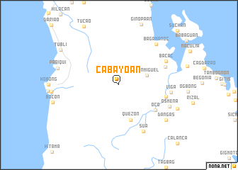 map of Cabayoan