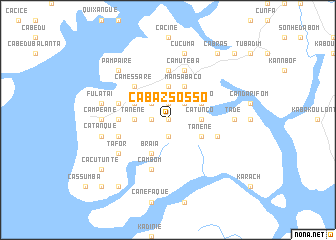 map of Cabaz Sôsso