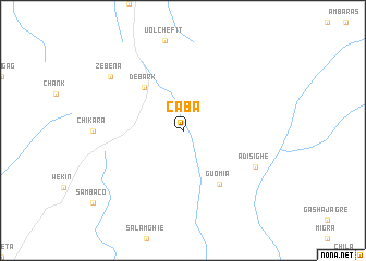 map of Caba