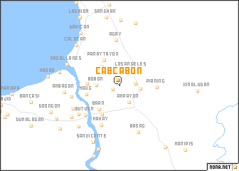 map of Cabcabon