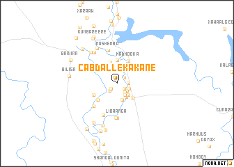 map of Cabdalle Kakane