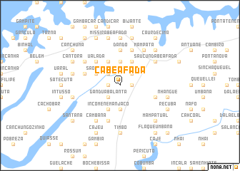 map of Cã Beafada