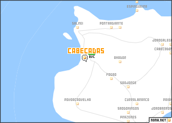 map of Cabeçadas